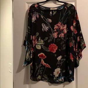 Chenault 3/4 Bell Sleeve Blouse